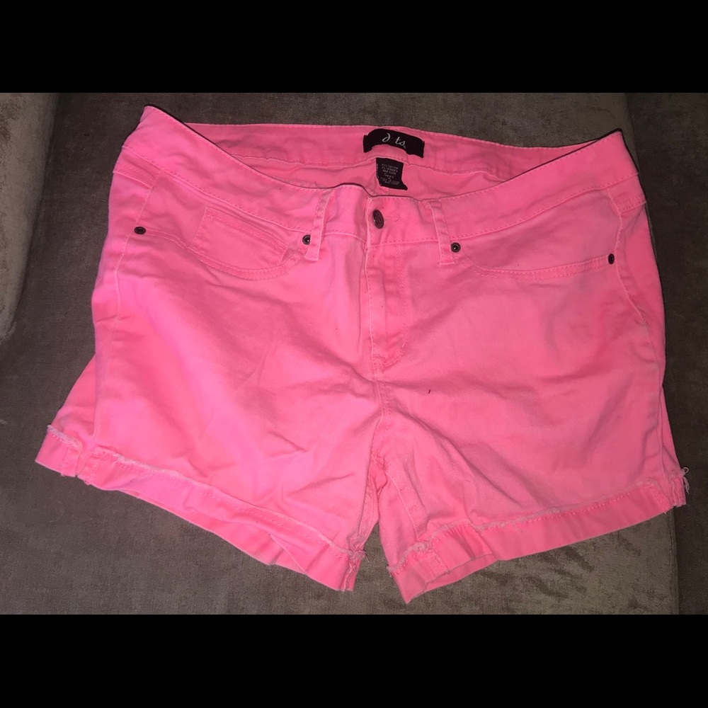Pink shorts